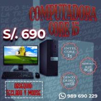 OFERTA EN COMPUTADORA DELL CORE I5